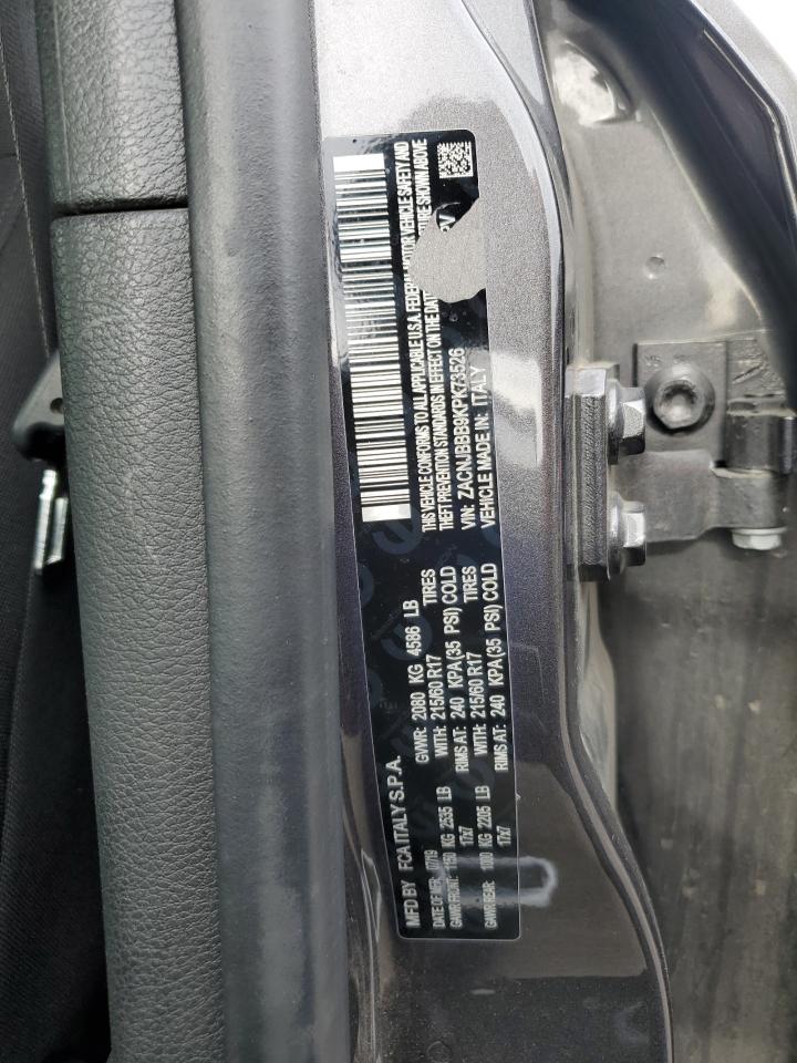 2019 Jeep Renegade Latitude VIN: ZACNJBBB9KPK73526 Lot: 56702805