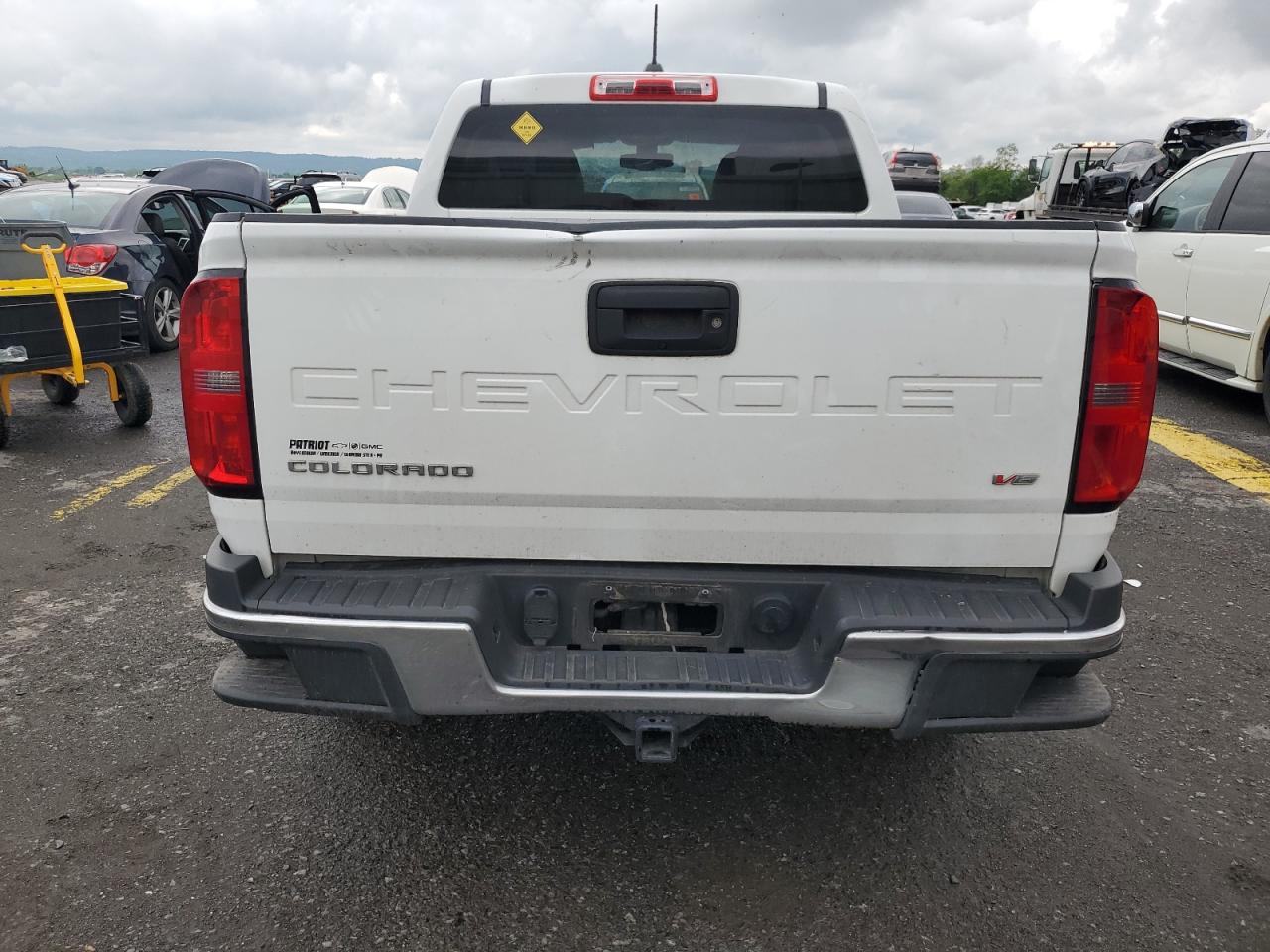 2021 Chevrolet Colorado VIN: 1GCGTBEN9M1187924 Lot: 57326065