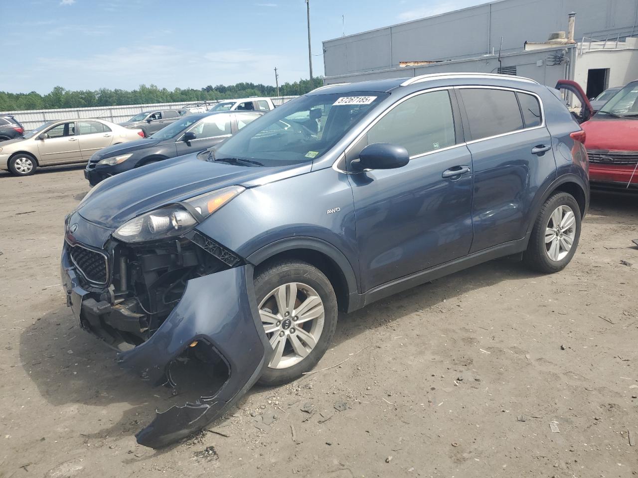 2017 Kia Sportage Lx იყიდება Fredericksburg-ში, VA - Front End