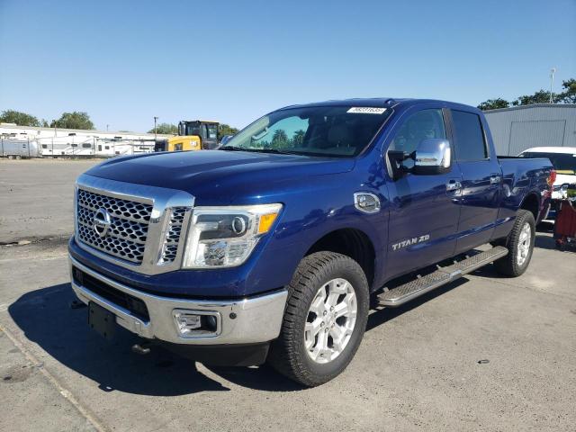 Pickups NISSAN TITAN 2016 Granatowy