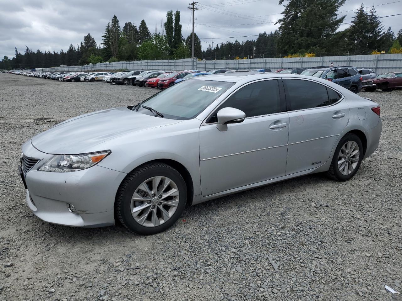 2014 Lexus Es 300H იყიდება Graham-ში, WA - Rear End