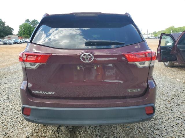  TOYOTA HIGHLANDER 2019 Burgundy