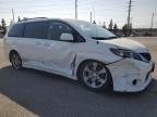 2014 Toyota Sienna Sport   იყიდება Rancho Cucamonga-ში, CA - Front End