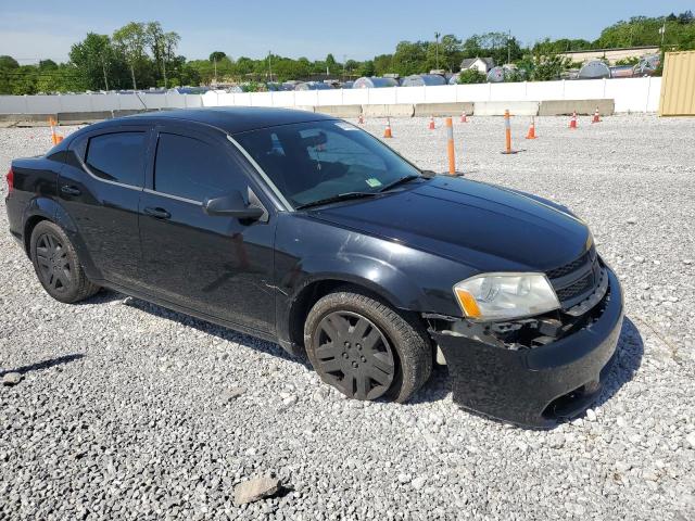 Sedans DODGE AVENGER 2014 Black