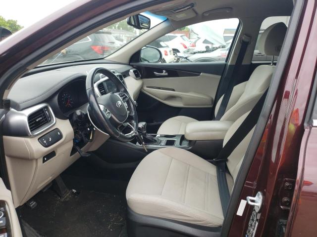  KIA SORENTO 2019 Burgundy