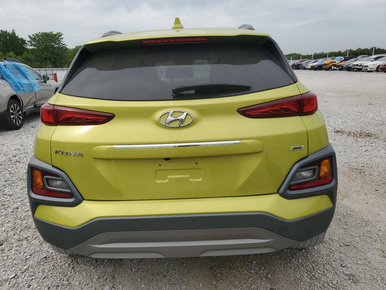 2020 Hyundai Kona Limited VIN: KM8K3CA57LU516022 Lot: 57155925