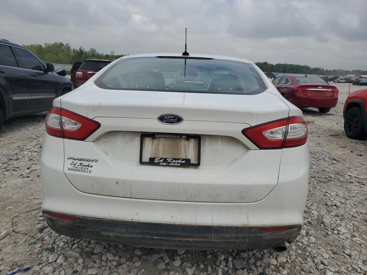 2014 Ford Fusion S VIN: 1FA6P0G73E5368715 Lot: 56947635