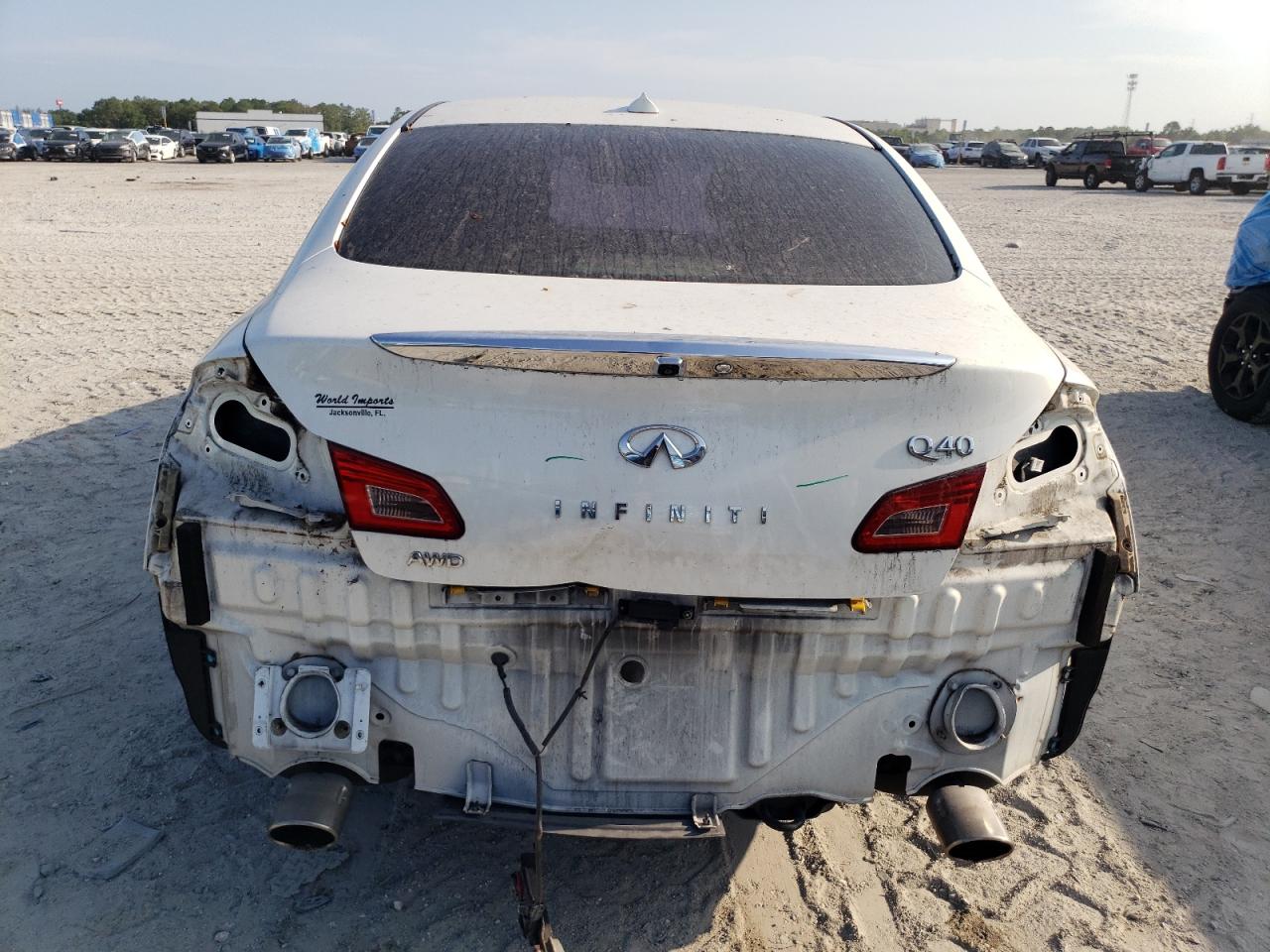 2015 Infiniti Q40 VIN: JN1CV6AR8FM522894 Lot: 56124285