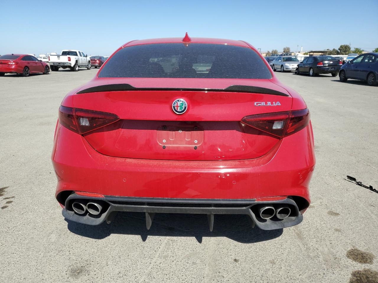 2022 Alfa Romeo Giulia Quadrifoglio VIN: ZARFAMEV2N7664274 Lot: 56321085