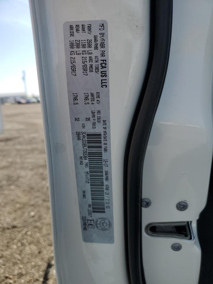 2018 Jeep Compass Trailhawk VIN: 3C4NJDDB9JT265364 Lot: 52009185