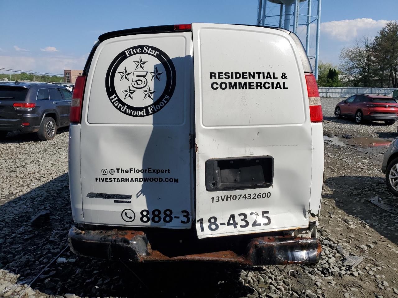 2013 Chevrolet Express G3500 VIN: 1GCZGUBG9D1113112 Lot: 54755955