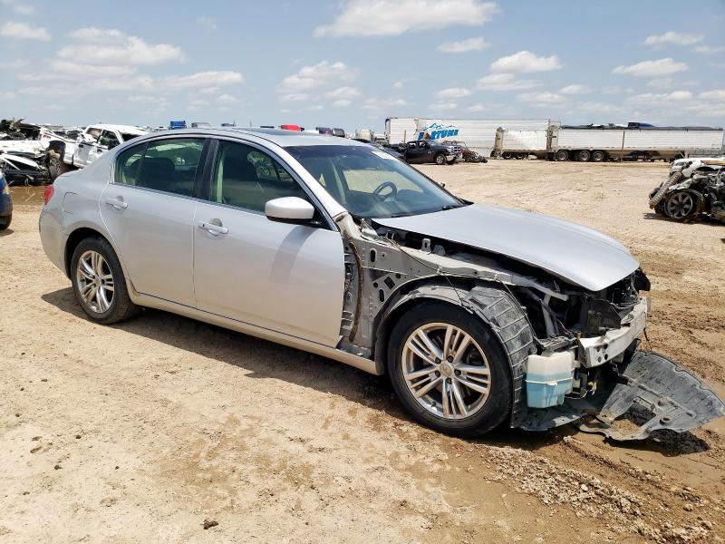  INFINITI G37 2013 Сріблястий