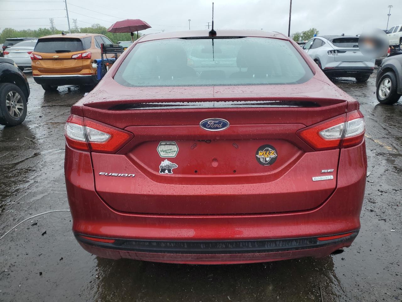 2013 Ford Fusion Se VIN: 3FA6P0HR1DR119017 Lot: 56912135