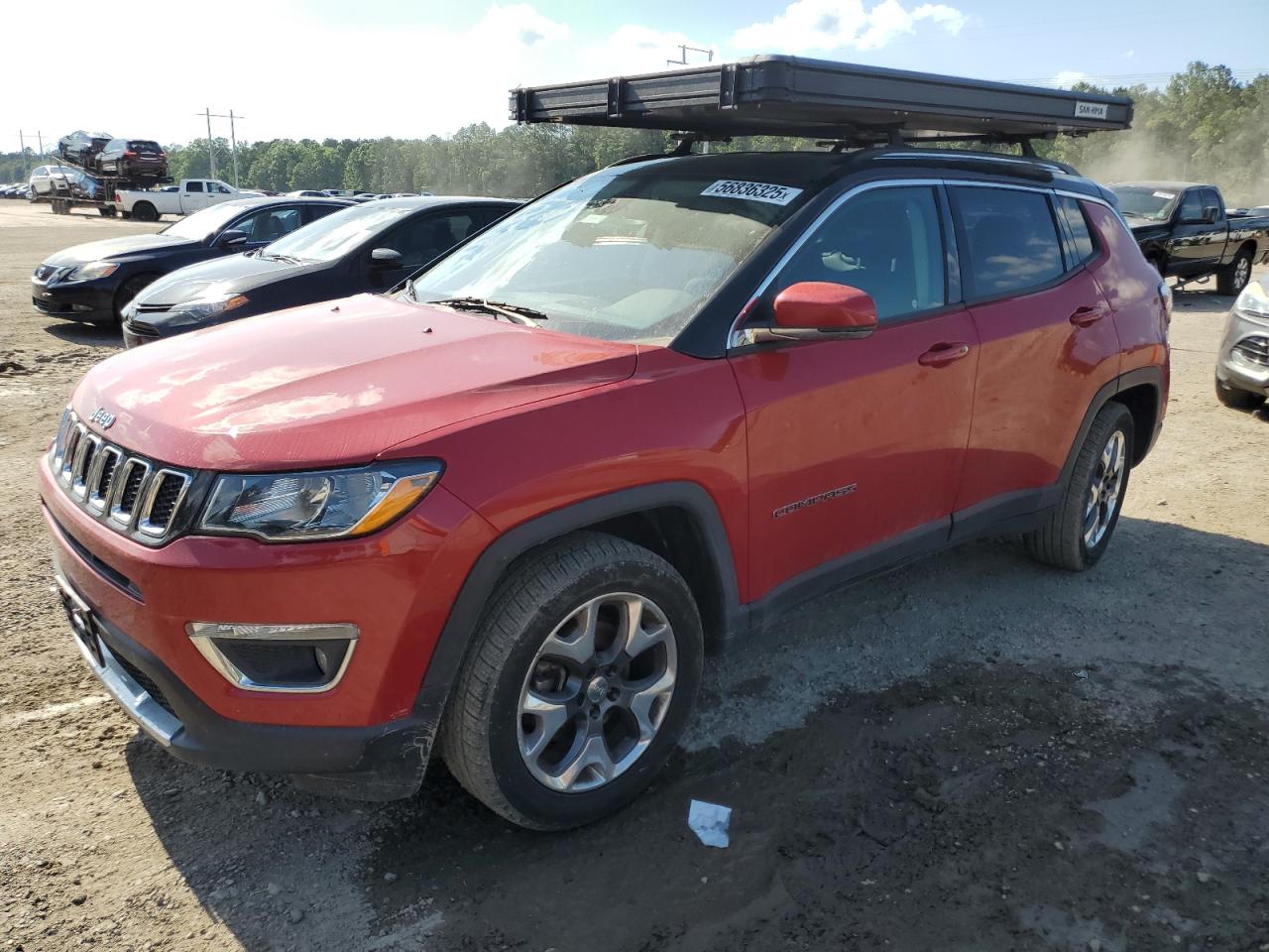 2018 Jeep Compass Limited на продаже в Greenwell Springs, LA - Front End