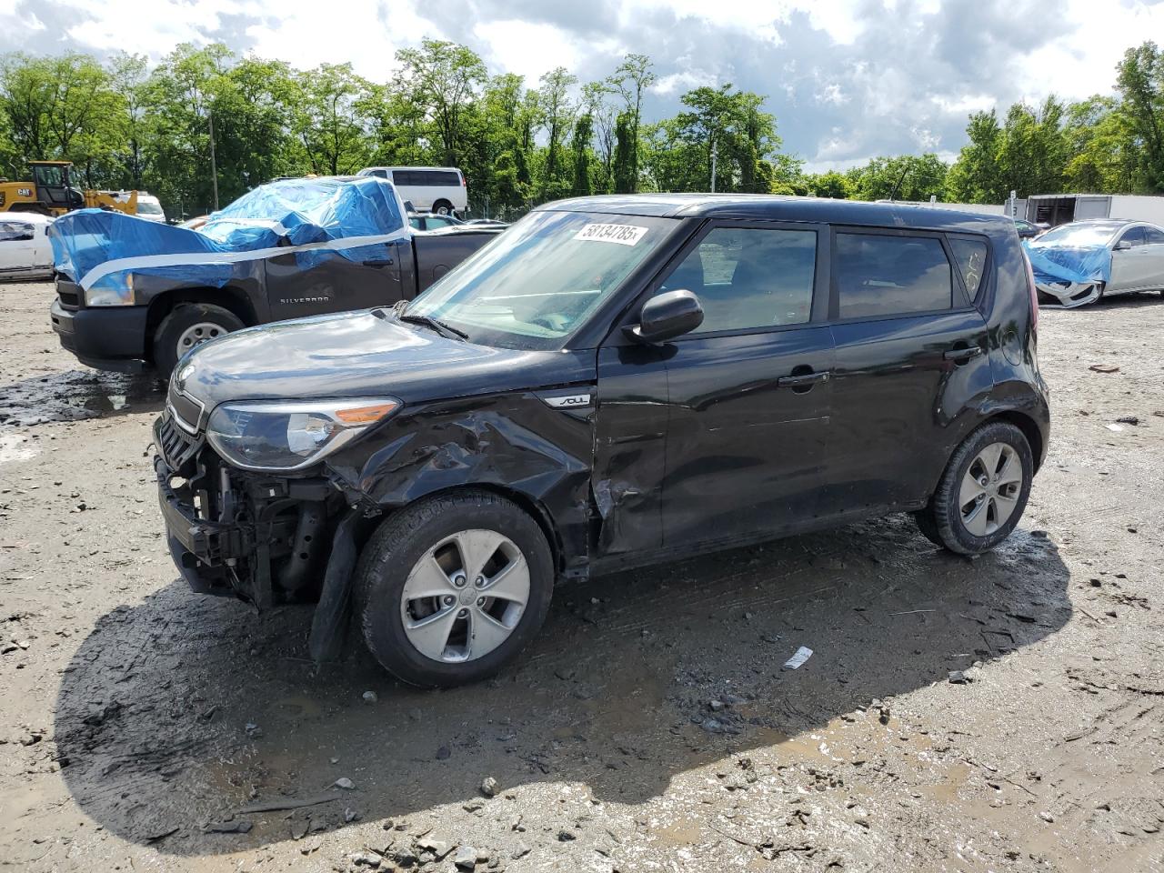 2016 Kia Soul იყიდება Baltimore-ში, MD - Front End