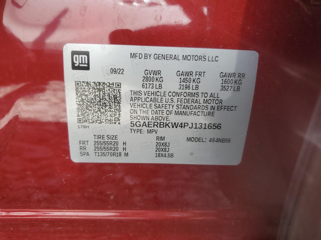 2023 Buick Enclave Essence VIN: 5GAERBKW4PJ131656 Lot: 56124915