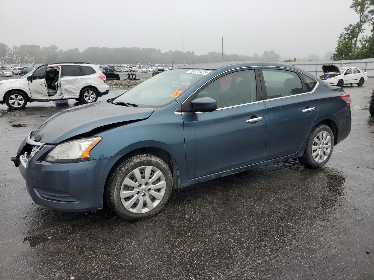 2015 Nissan Sentra S للبيع في Dunn، NC - Front End