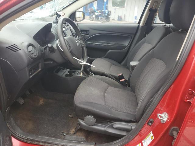  MITSUBISHI MIRAGE 2020 Czerwony