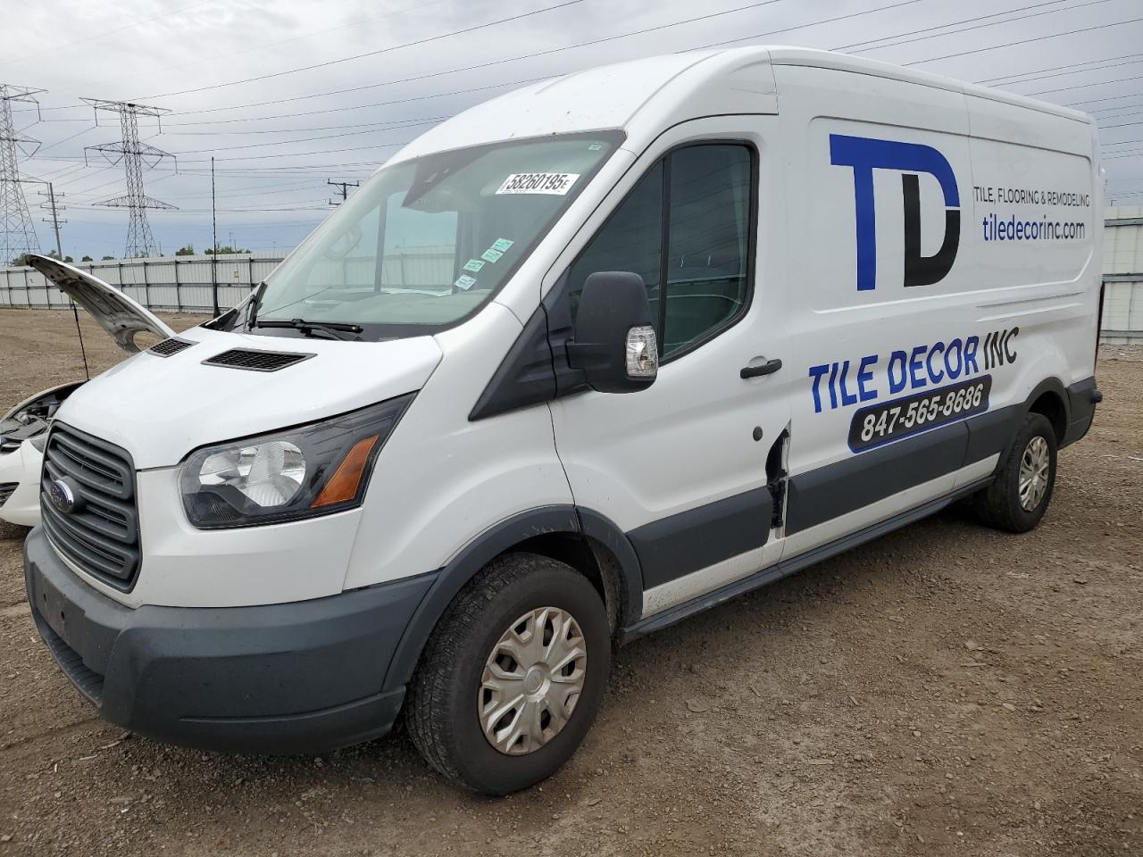 2017 Ford Transit T-250 за продажба в Elgin, IL - Rear End