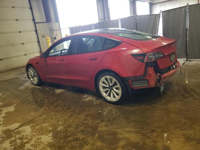  TESLA MODEL 3 2022 Czerwony