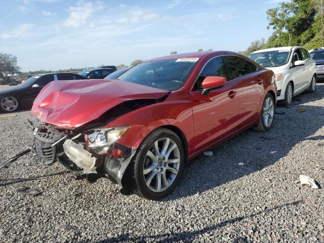  MAZDA 6 2015 Красный