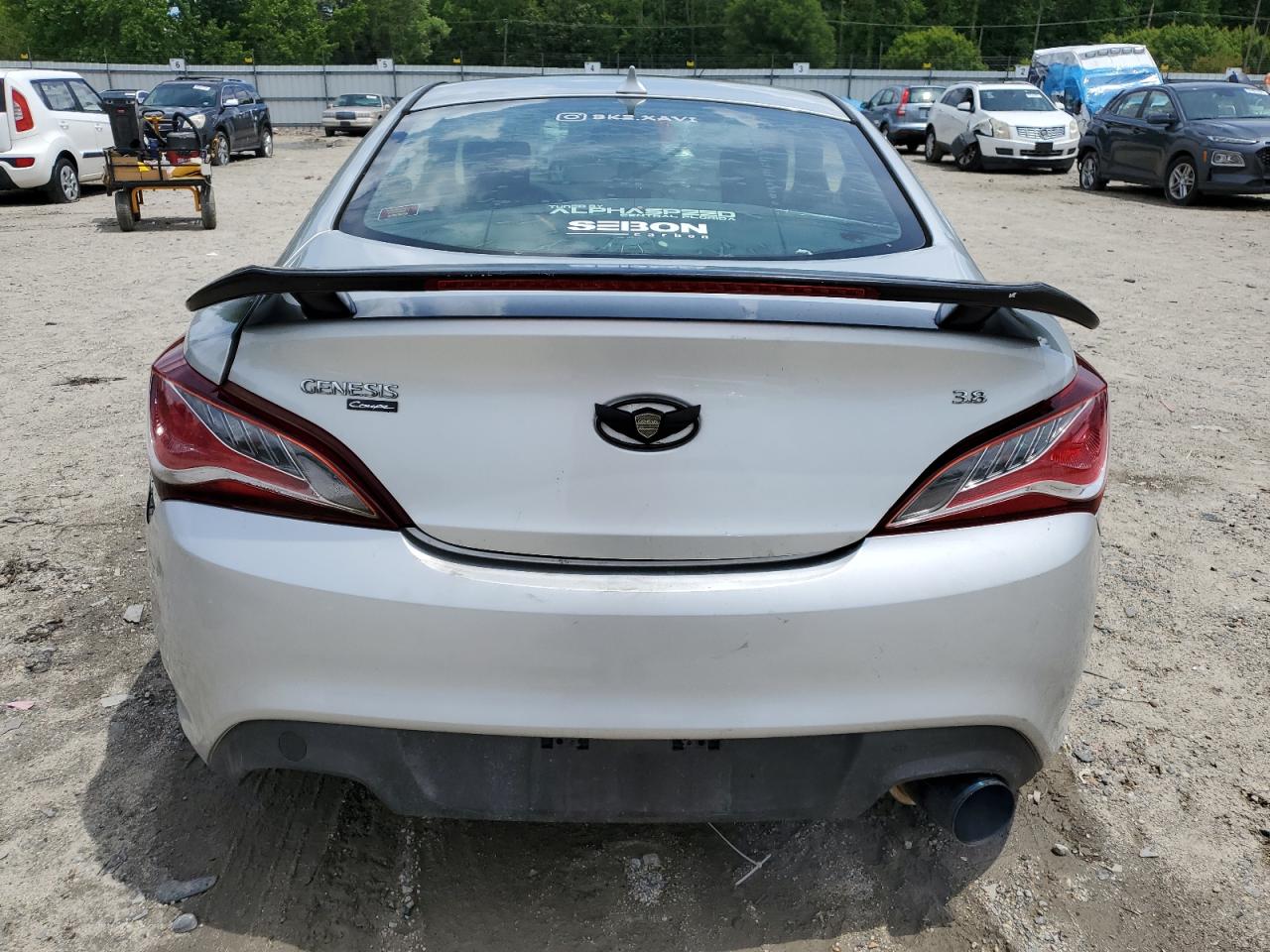 2013 Hyundai Genesis Coupe 3.8L VIN: KMHHU6KJ2DU103155 Lot: 57140335