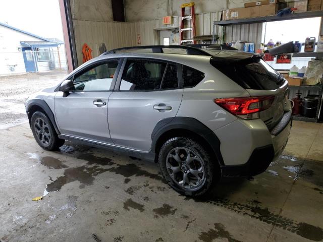  SUBARU CROSSTREK 2022 Серебристый