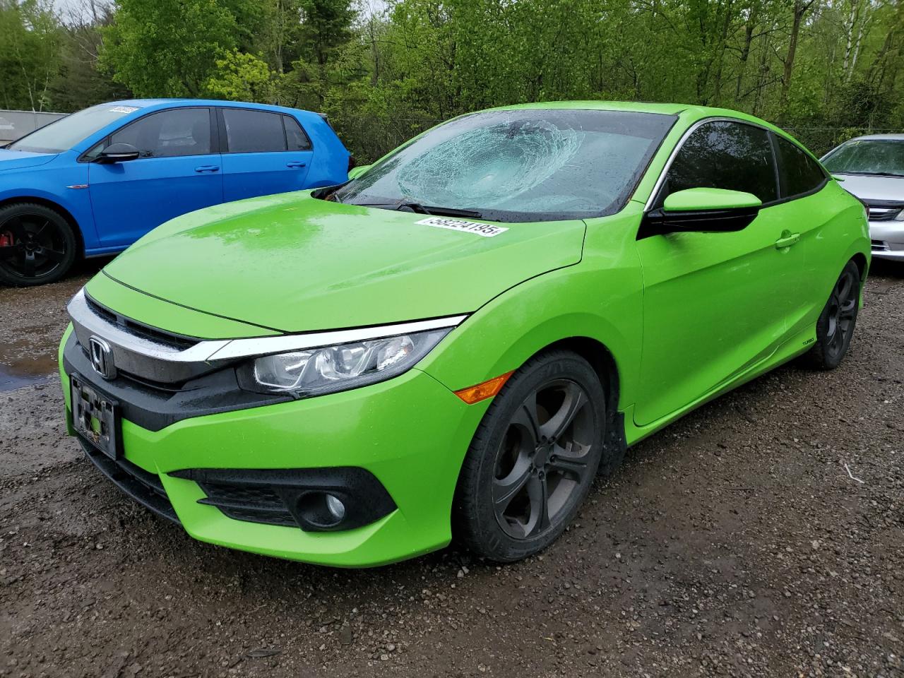 2016 Honda Civic Ex იყიდება Cookstown-ში, ON - Side