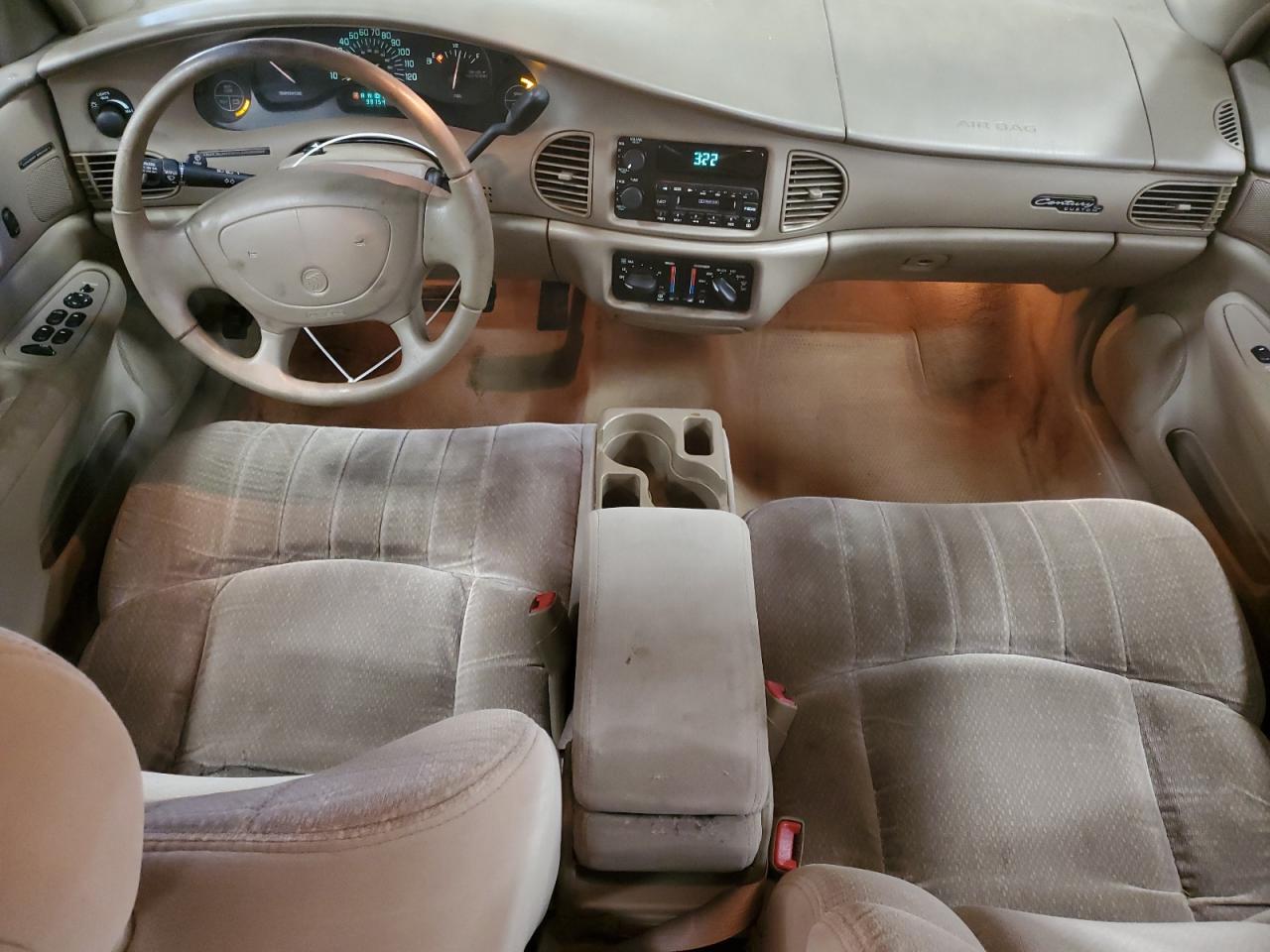 2001 Buick Century Custom VIN: 2G4WS52J711309859 Lot: 57486525