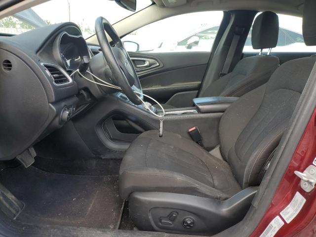 Sedans CHRYSLER 200 2016 Czerwony