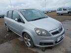 2007 VAUXHALL ZAFIRA SRI for sale at Copart PETERLEE