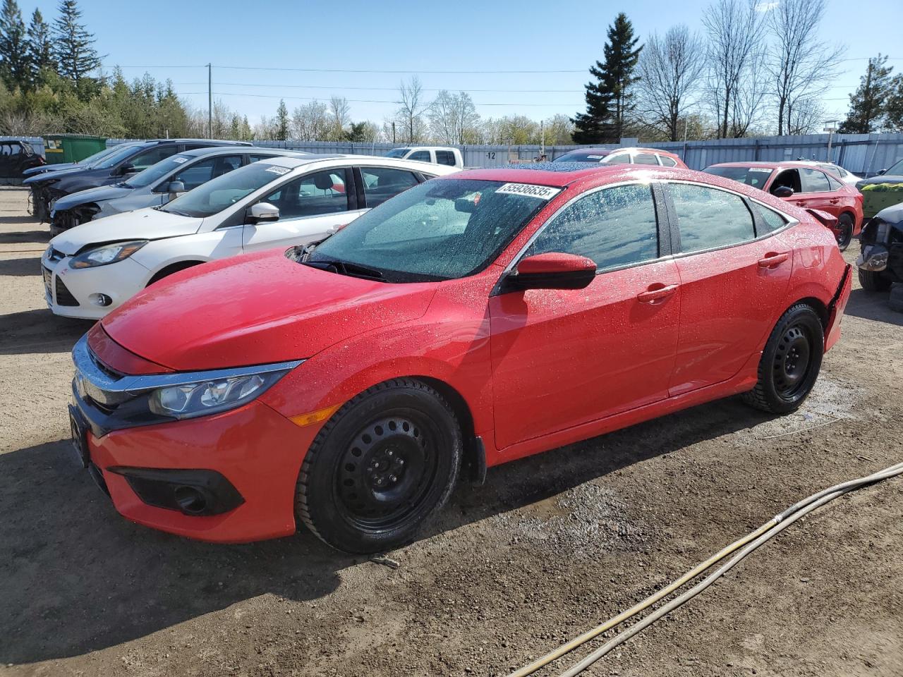 2018 Honda Civic Ex en Venta en Bowmanville, ON - Rear End