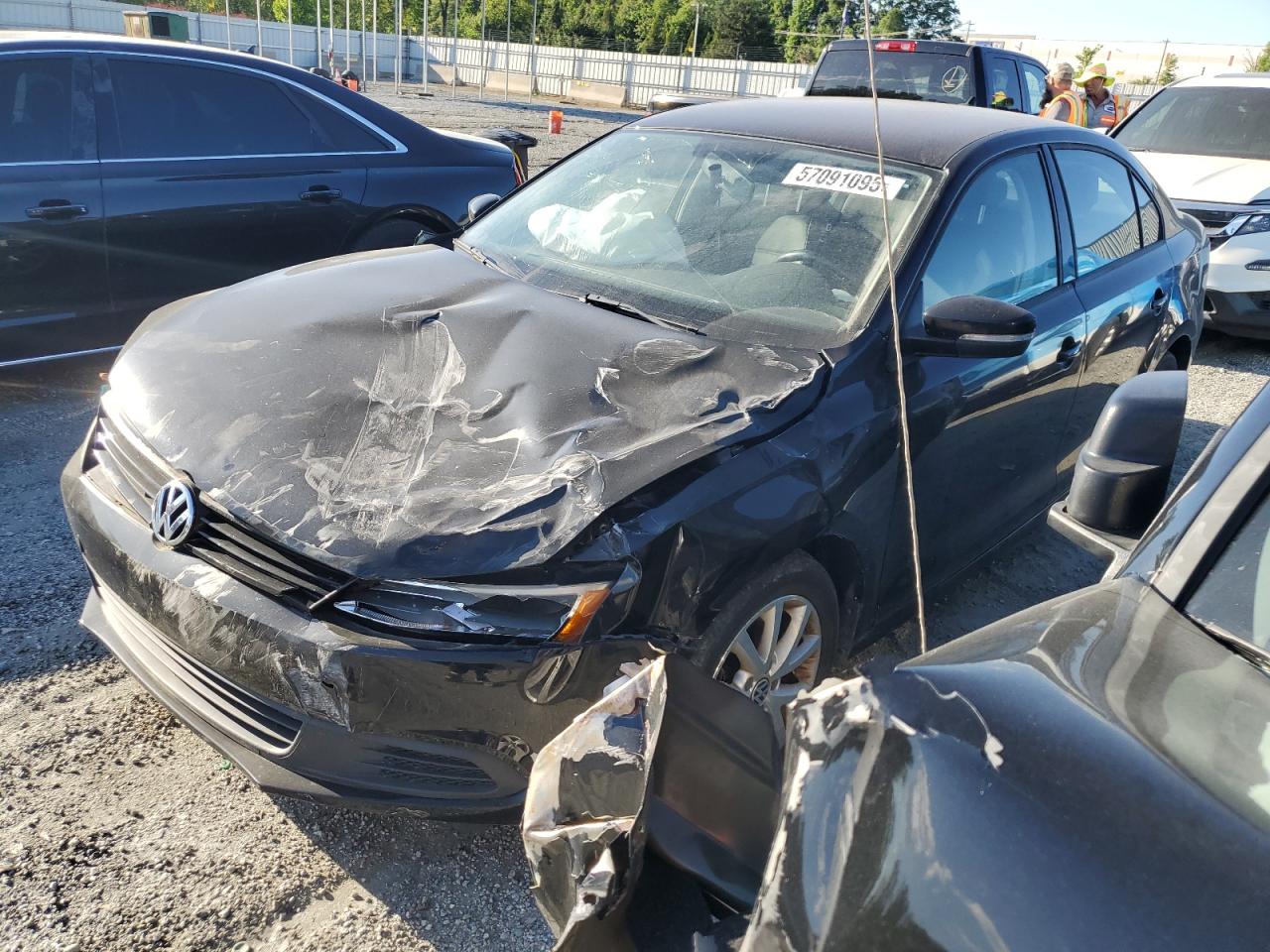 2012 Volkswagen Jetta Se zu verkaufen in Spartanburg, SC - Front End