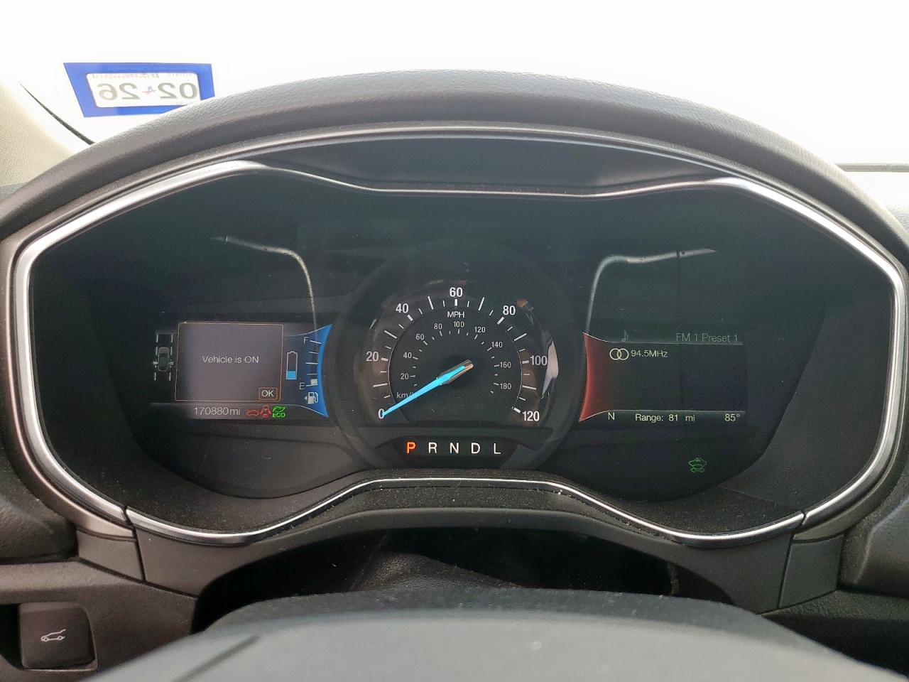 2017 Ford Fusion Se Hybrid VIN: 3FA6P0LU3HR359686 Lot: 54037695