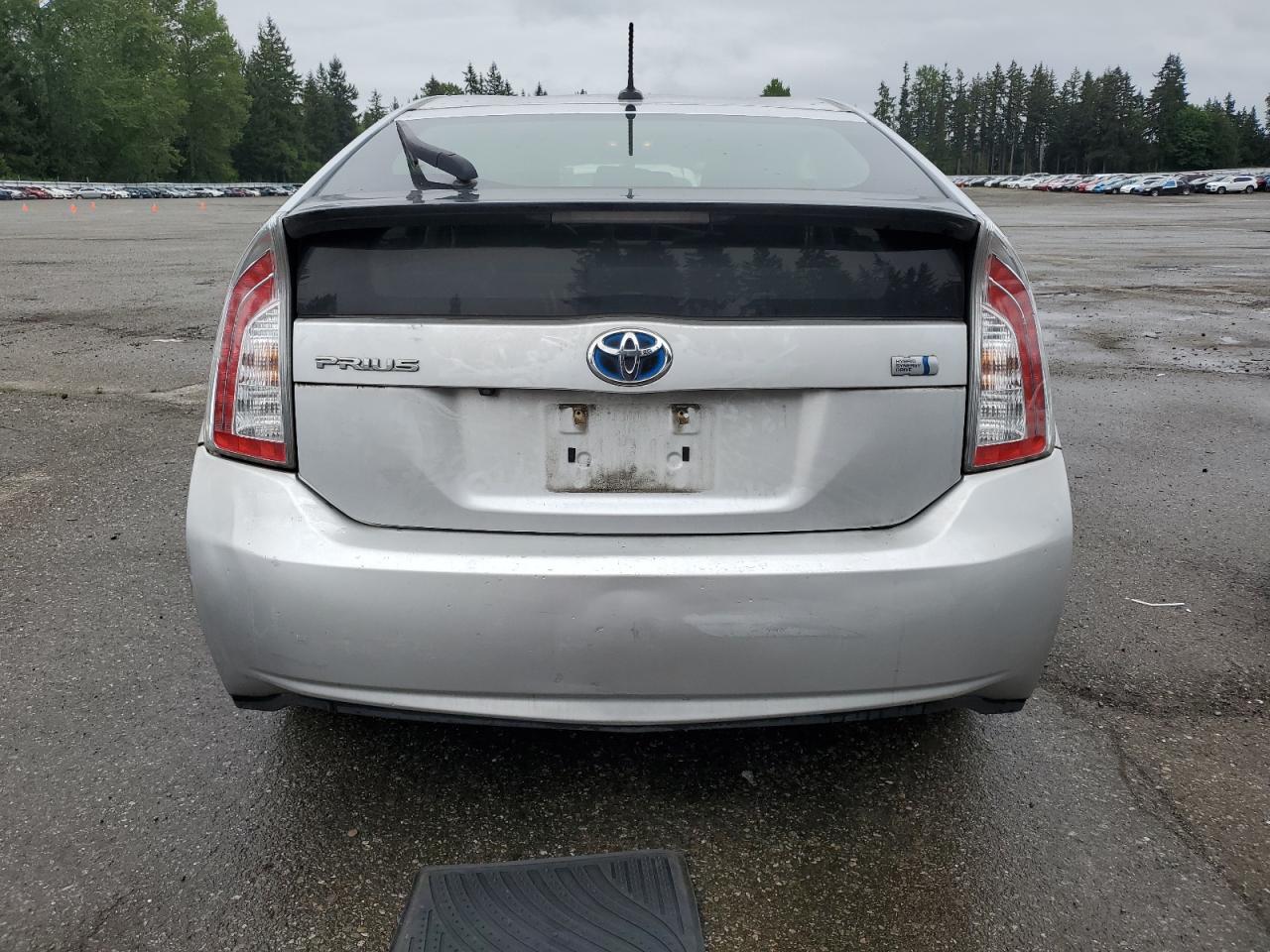 2013 Toyota Prius VIN: JTDKN3DU9D0342836 Lot: 57253585