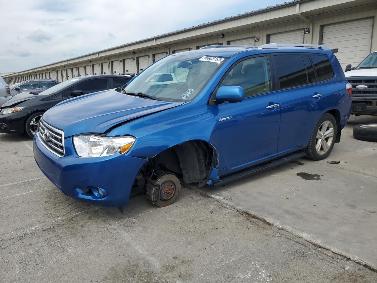 2008 Toyota Highlander Limited за продажба в Louisville, KY - Front End