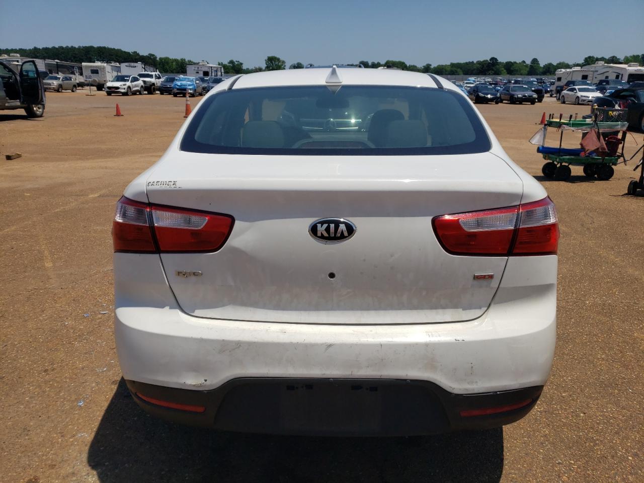 2013 Kia Rio Ex VIN: KNADN4A37D6294368 Lot: 56981375