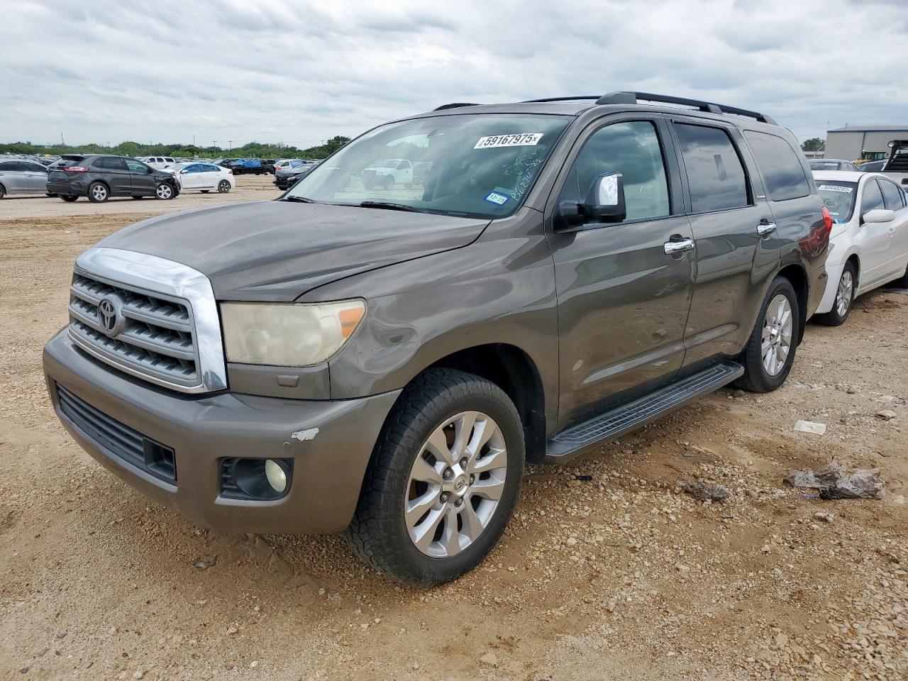 2010 Toyota Sequoia Platinum zu verkaufen in San Antonio, TX - Minor Dent/Scratches