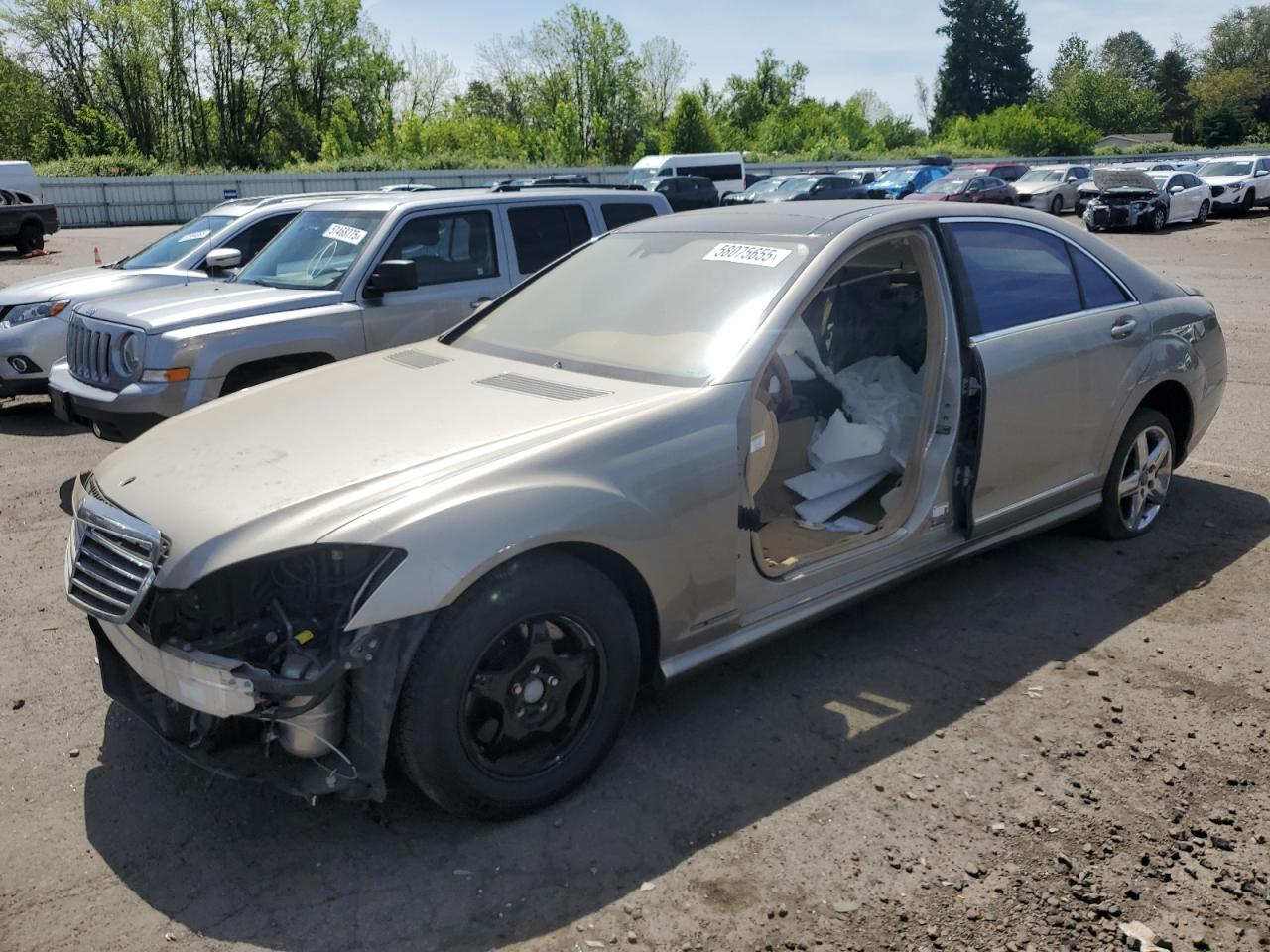 2007 Mercedes-Benz S 550 de vânzare în Portland, OR - Stripped