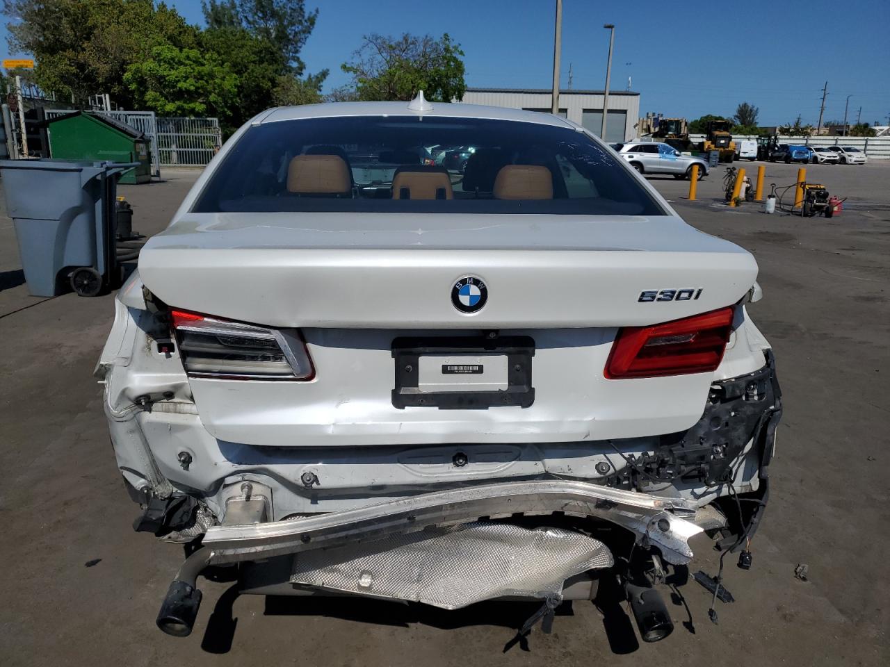 2020 BMW 530 I VIN: WBAJR3C0XLBP95409 Lot: 57253695