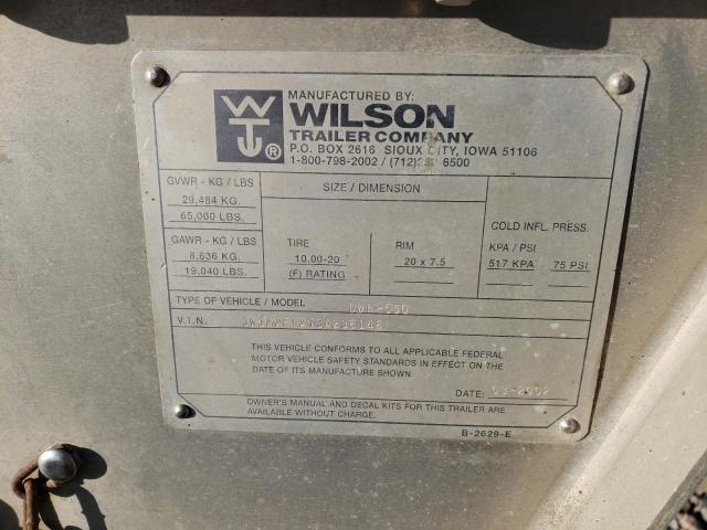 2003 WILSON HOGTRAILER TRAILER  