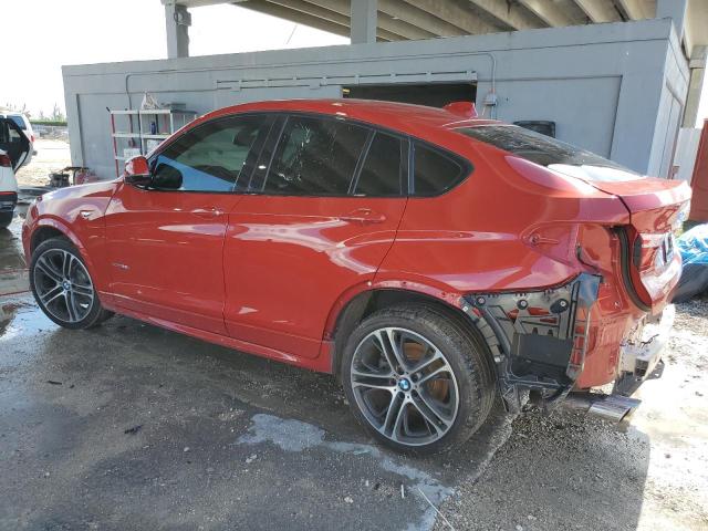  BMW X4 2016 Red