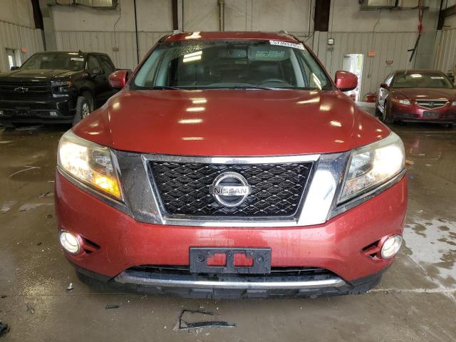  NISSAN PATHFINDER 2014 Czerwony