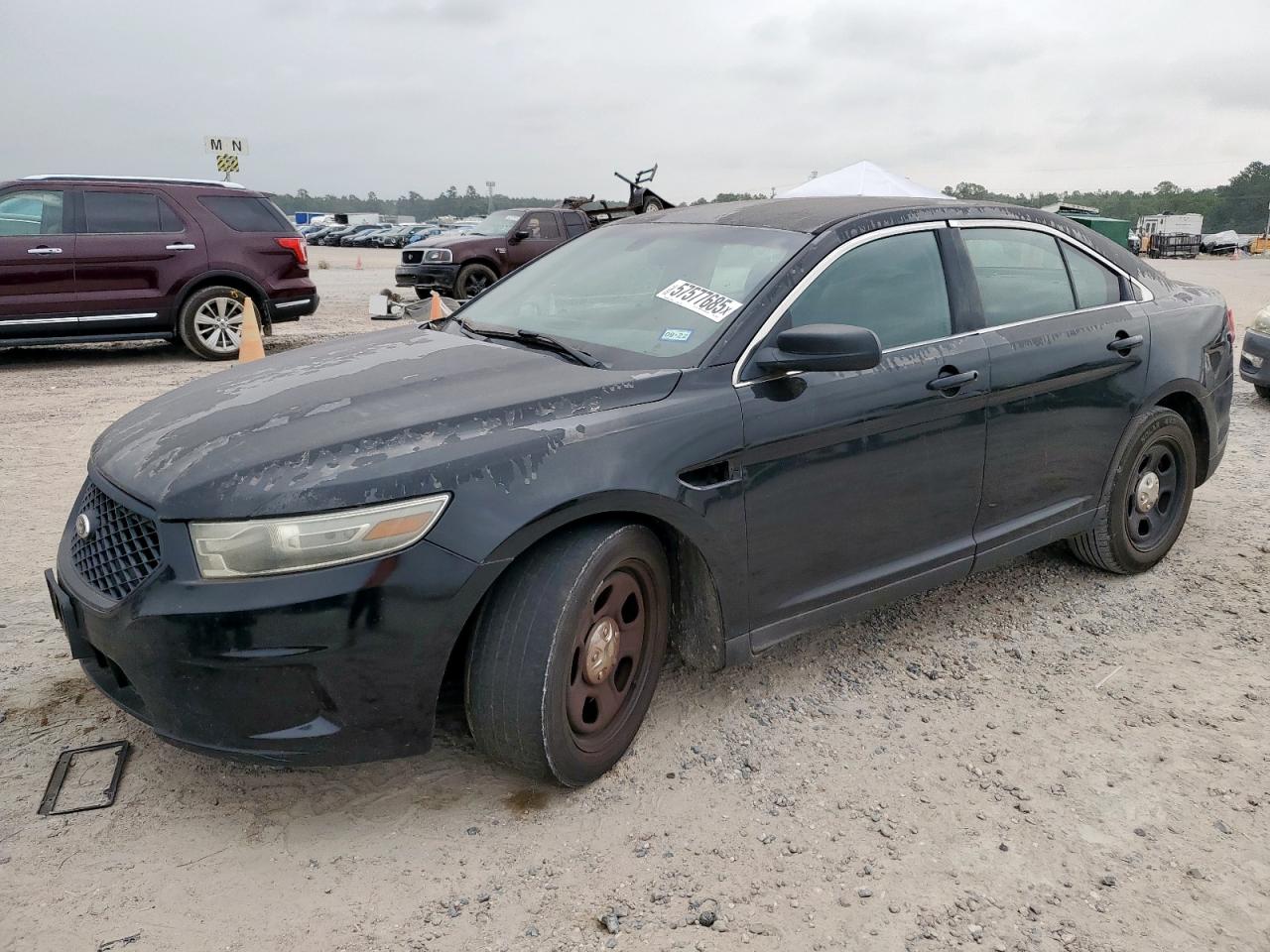2014 Ford Taurus Police Interceptor en Venta en Houston, TX - Minor Dent/Scratches