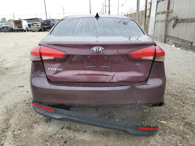  KIA FORTE 2017 Burgundy