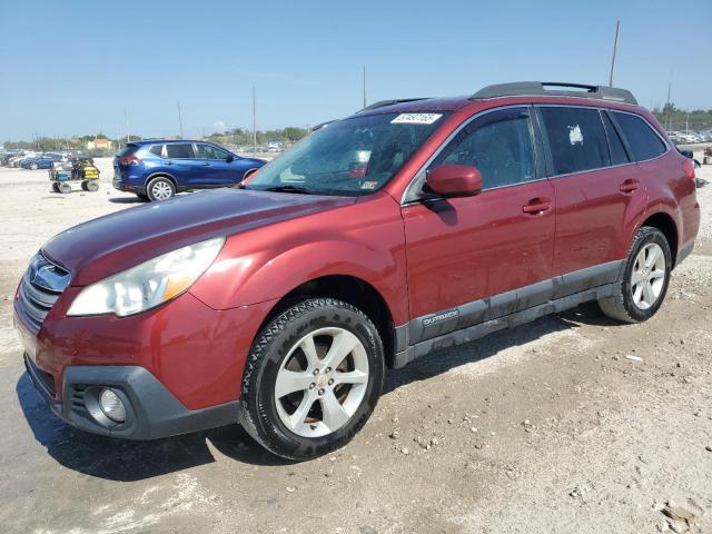 Parquets SUBARU OUTBACK 2013 Bordowy