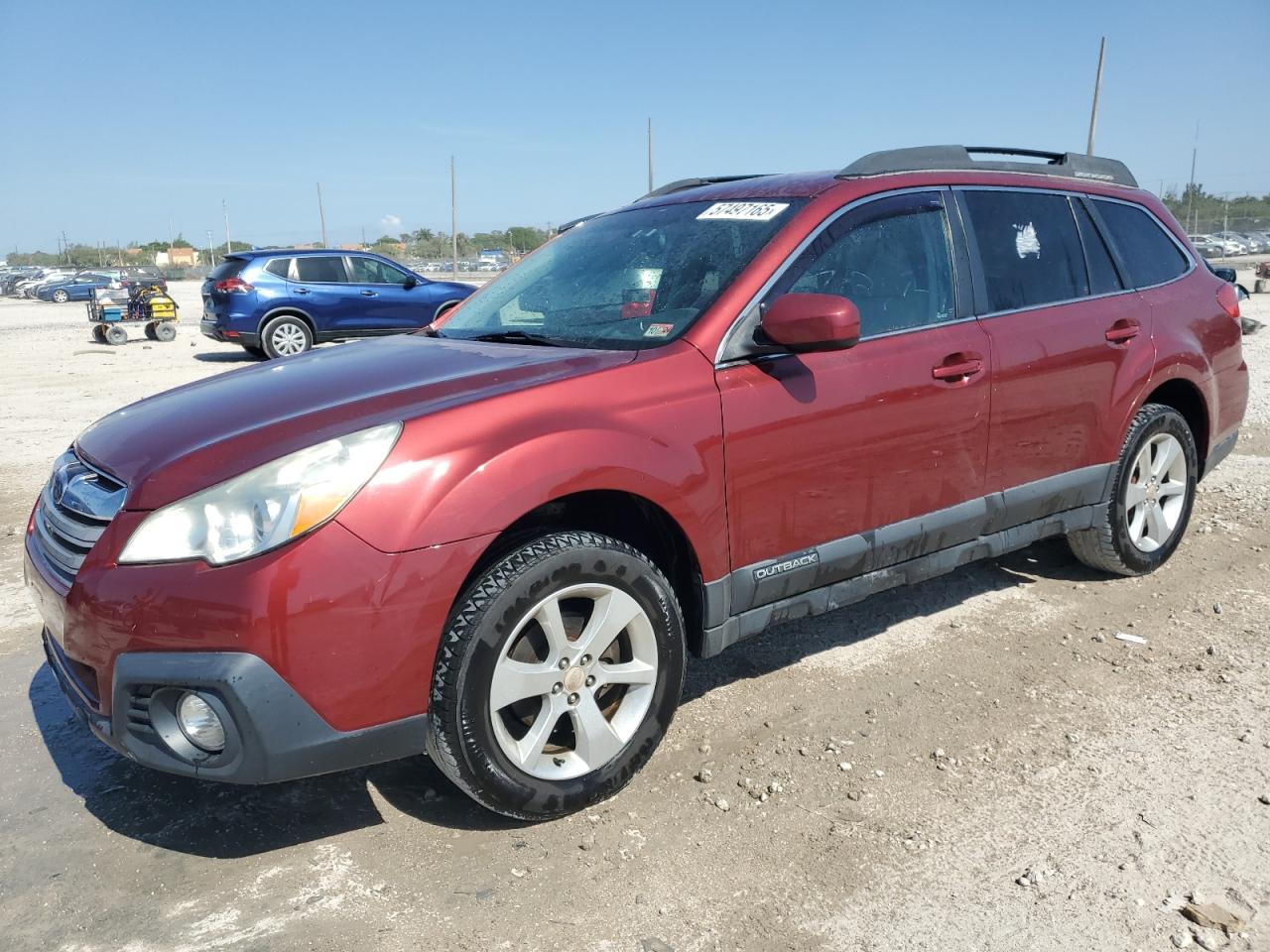 2013 Subaru Outback 2.5I Premium იყიდება West Palm Beach-ში, FL - Water/Flood