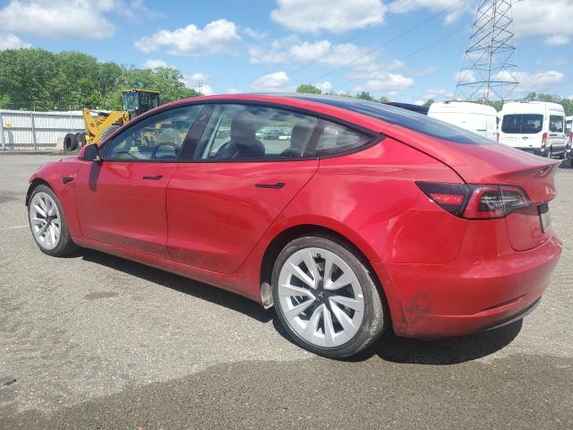  TESLA MODEL 3 2022 Czerwony