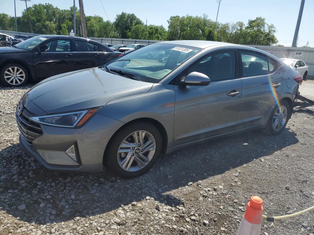 2019 Hyundai Elantra Sel VIN: KMHD84LF3KU770864 Lot: 57021205