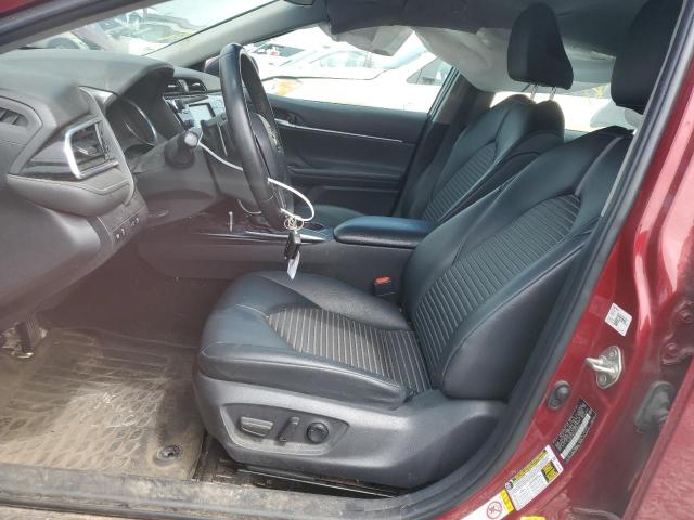  TOYOTA CAMRY 2018 Burgundy